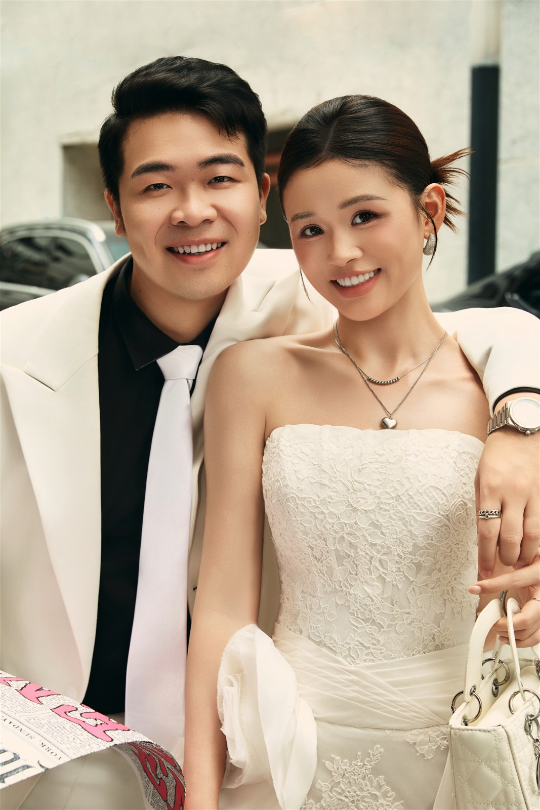 侯佳辉与于必云婚纱照